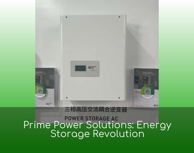Prime Power Solutions: Energy Storage Revolution